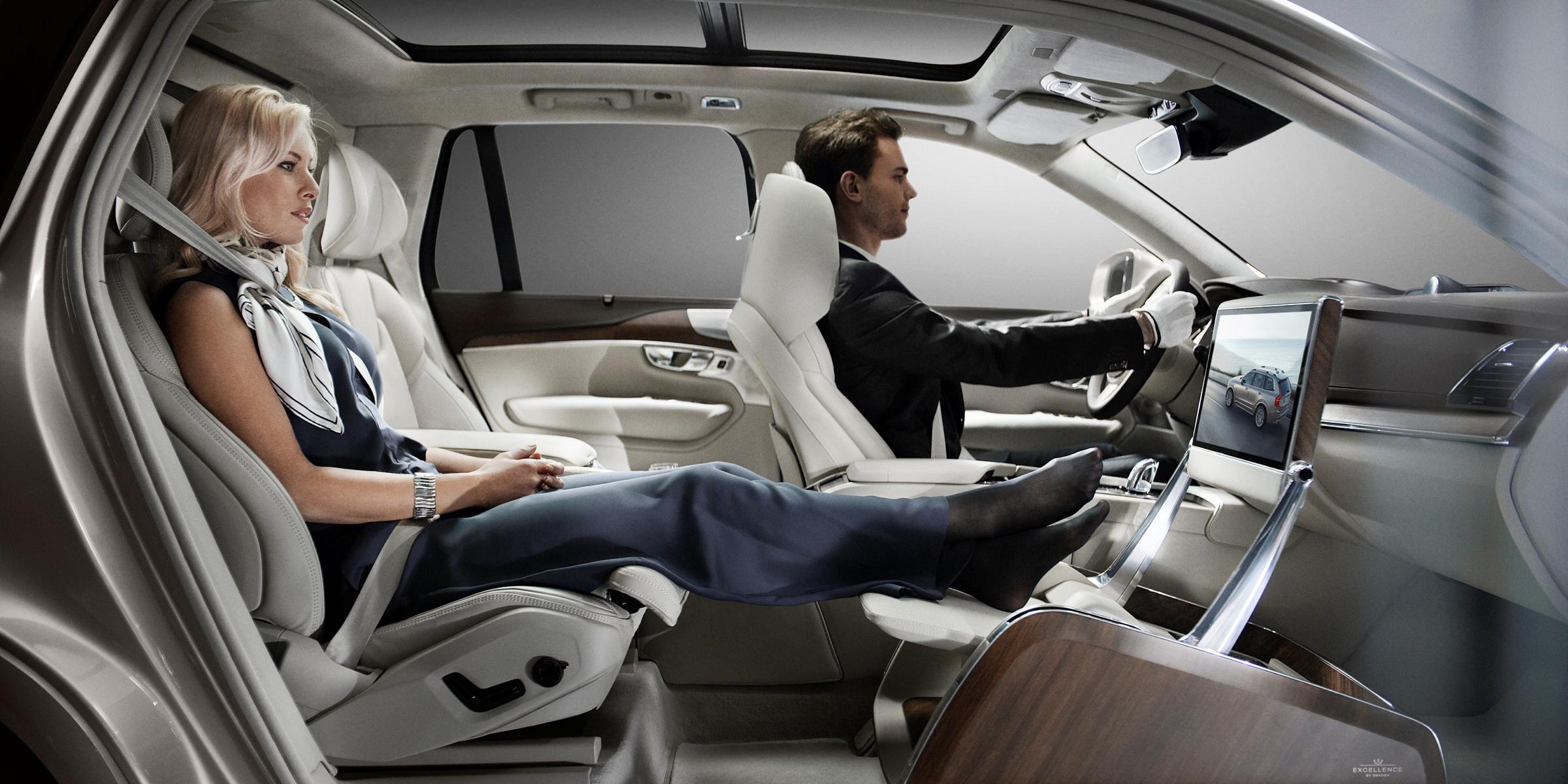 Volvo Lounge Console: Konzept zeigt luxuriösen und komfortablen