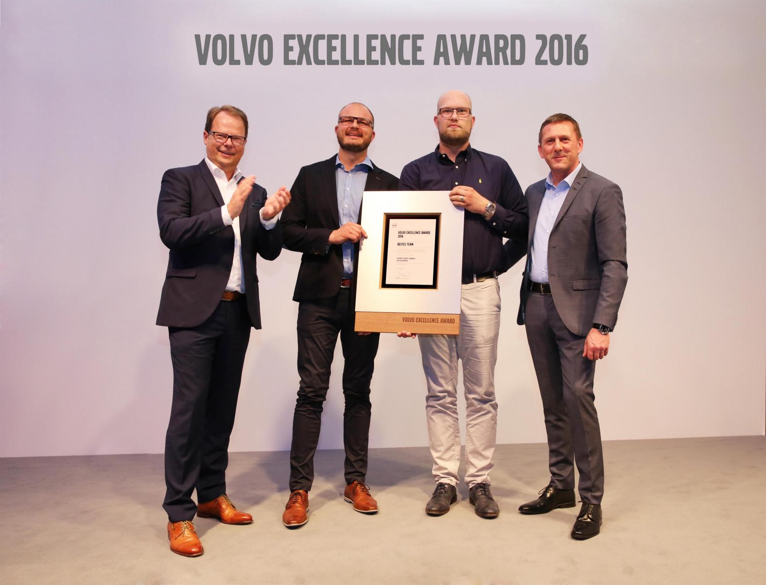 K1600 193904 Verleihung Volvo Excellence Award 2016