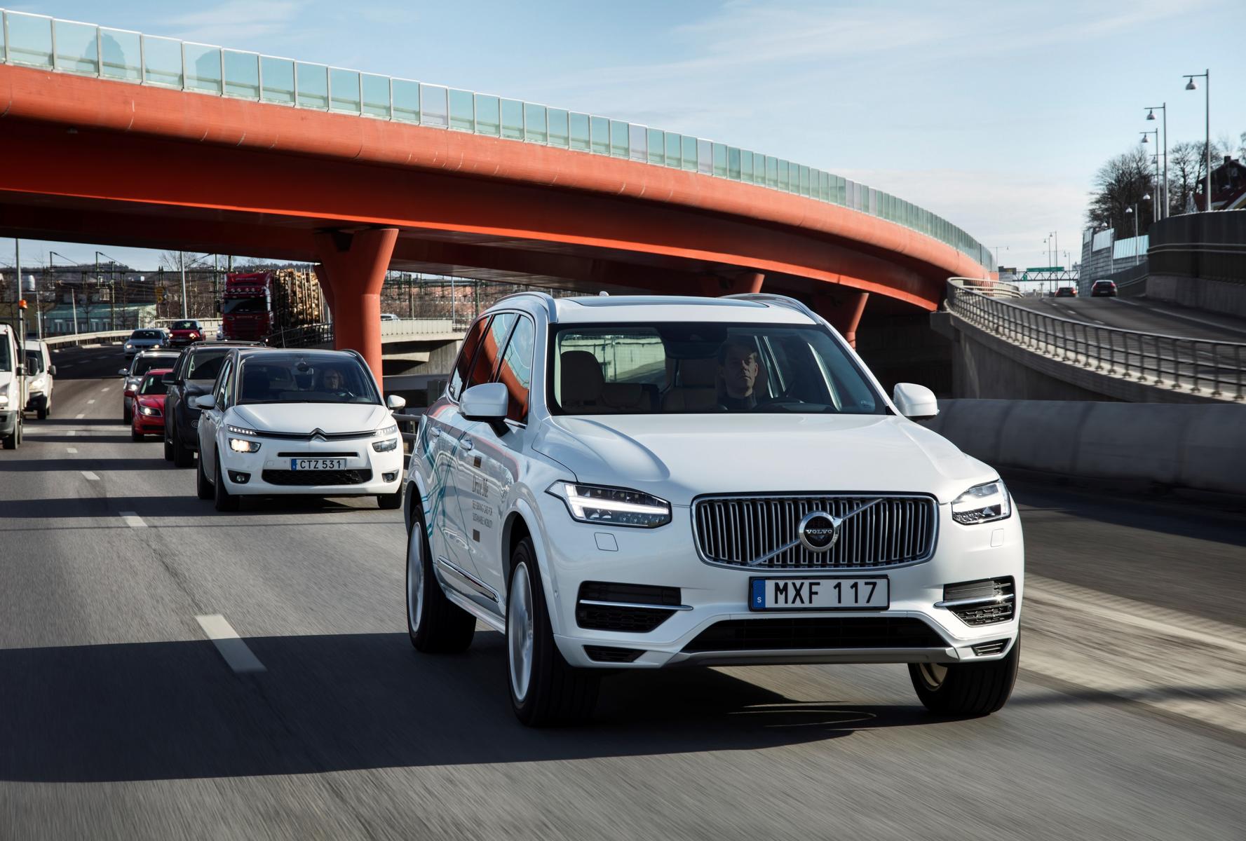 K1600 189653 Volvo XC90 Drive Me Testwagen
