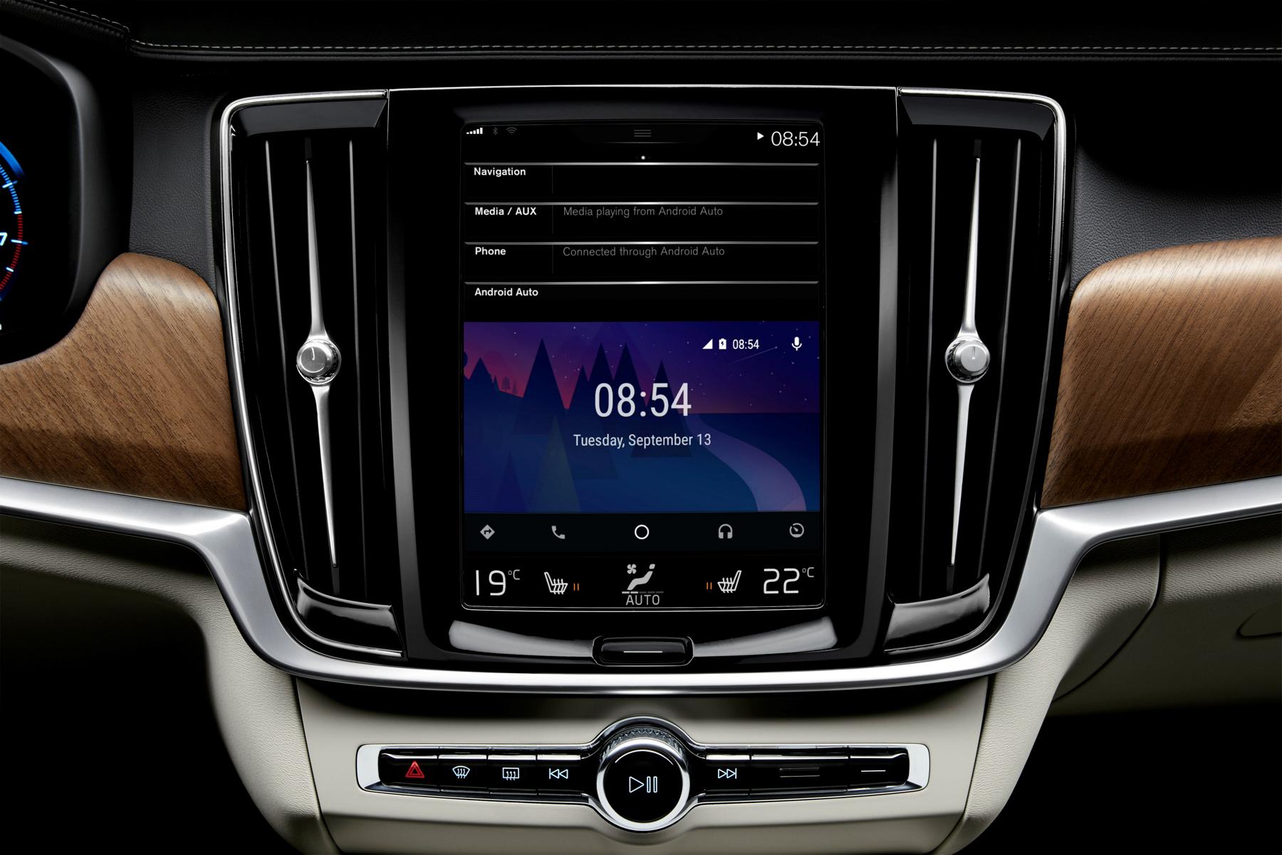 K1600 201018 Android Auto start screen