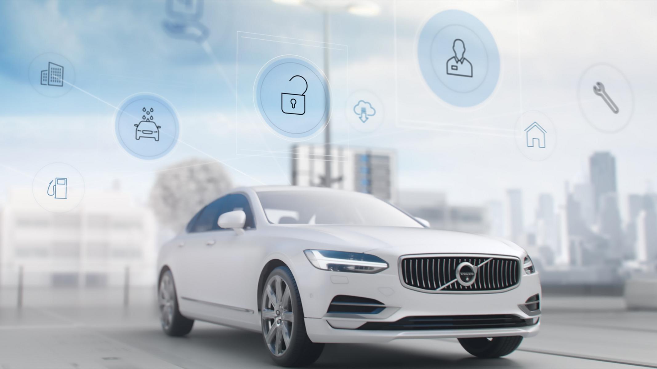 K1600 200845 Volvo S90 exterior with a range of concierge services