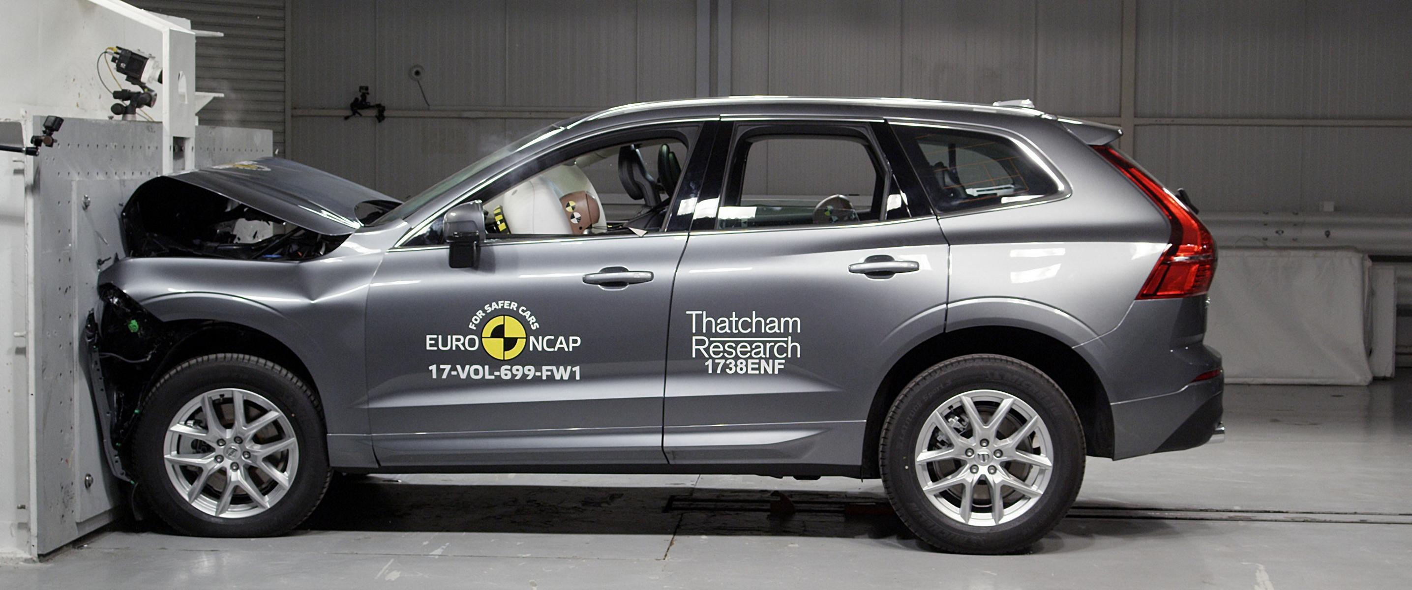K1600 216614 Neuer Volvo XC60 gl nzt im Euro NCAP Crashtest