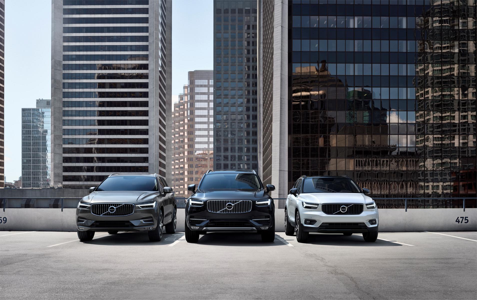 220661 Volvo Cars SUV line up
